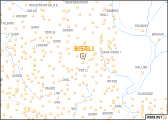 map of Bīsāli