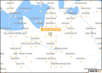 map of Bisandugu