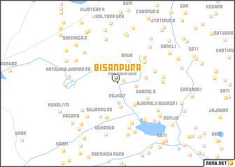 map of Bisanpura