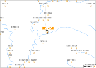 map of Bisaso