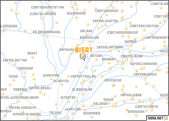 map of Bisāţ