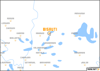 map of Bisauti