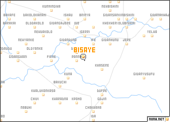 map of Bisaye