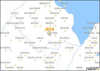 map of Bisa