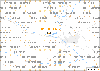 map of Bischberg