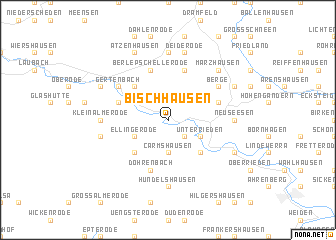 map of Bischhausen