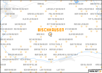 map of Bischhausen