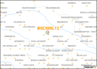 map of Bischholtz