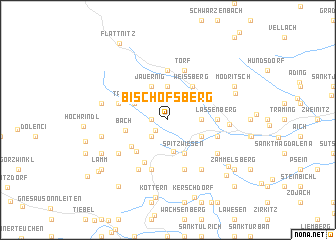 map of Bischofsberg