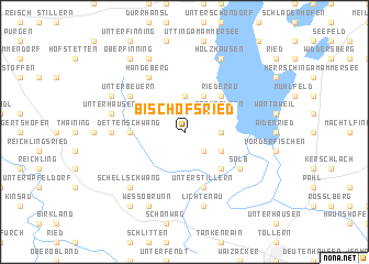 map of Bischofsried