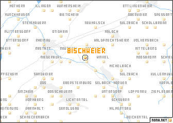 map of Bischweier