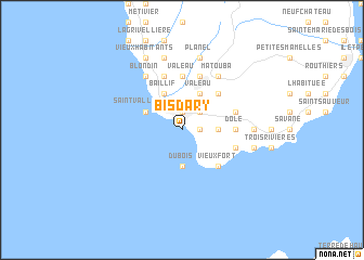 map of Bisdary