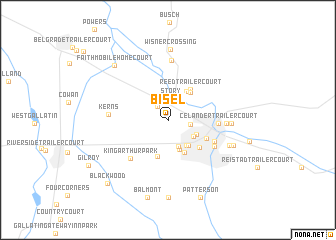map of Bisel