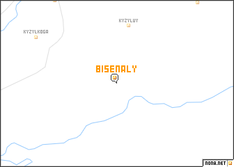 map of Bisenaly