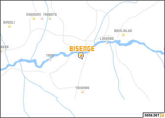 map of Bisenge