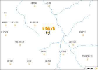 map of Biseye