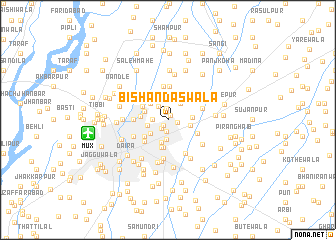 map of Bishan Dāswāla