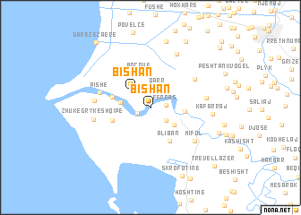 map of Bishan