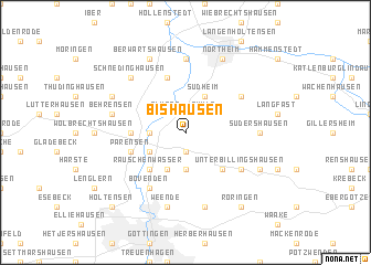map of Bishausen