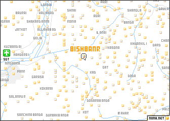 map of Bishbanr