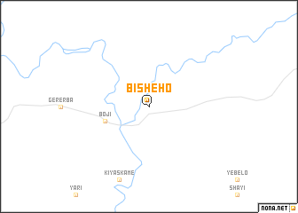 map of Bīsheho