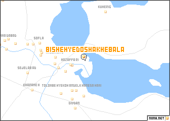 map of Bīsheh-ye Doshākh-e Bālā