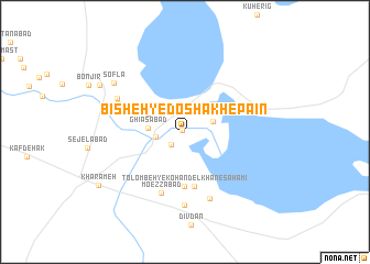 map of Bīsheh-ye Doshākh-e Pā\