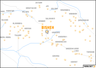 map of Bīsheh