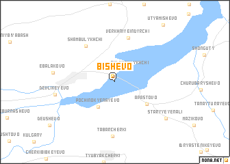 map of Bishevo