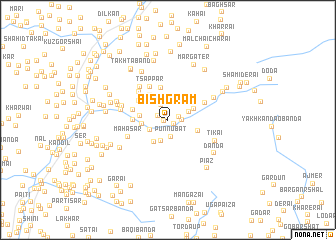 map of Bishgrām