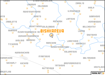 map of Bishkareva