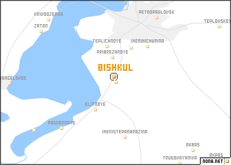 map of Bishkulʼ