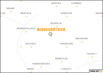 map of Bishkurayevo