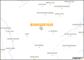 map of Bishkurayevo