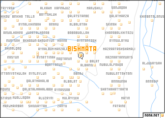 map of Bishmātā
