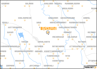 map of Bishmuri