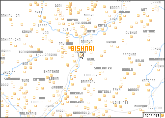 map of Bishnai