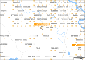 map of Bishnudia