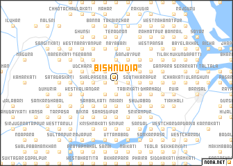 map of Bishnudia