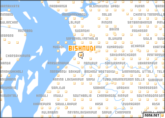 map of Bishnudi