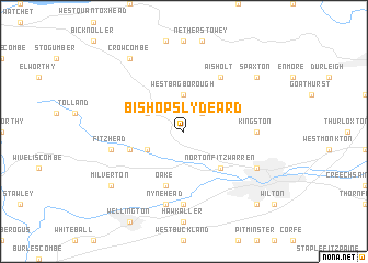 map of Bishops Lydeard