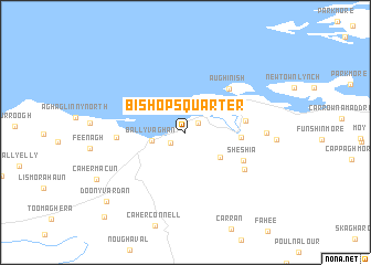 map of Bishopsquarter