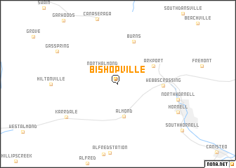 map of Bishopville