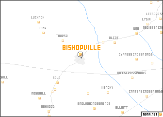 map of Bishopville