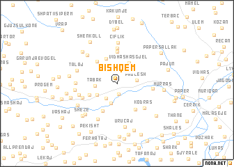 map of Bishqem