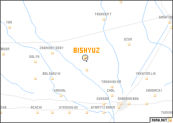 map of Bish-Yuz