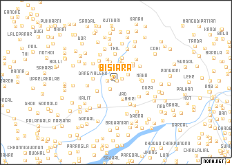 map of Bisīāra