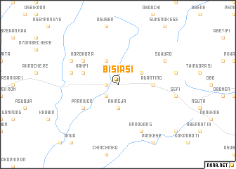 map of Bisiasi