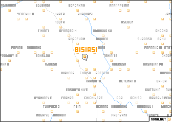 map of Bisiasi