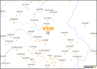 map of Bisibe